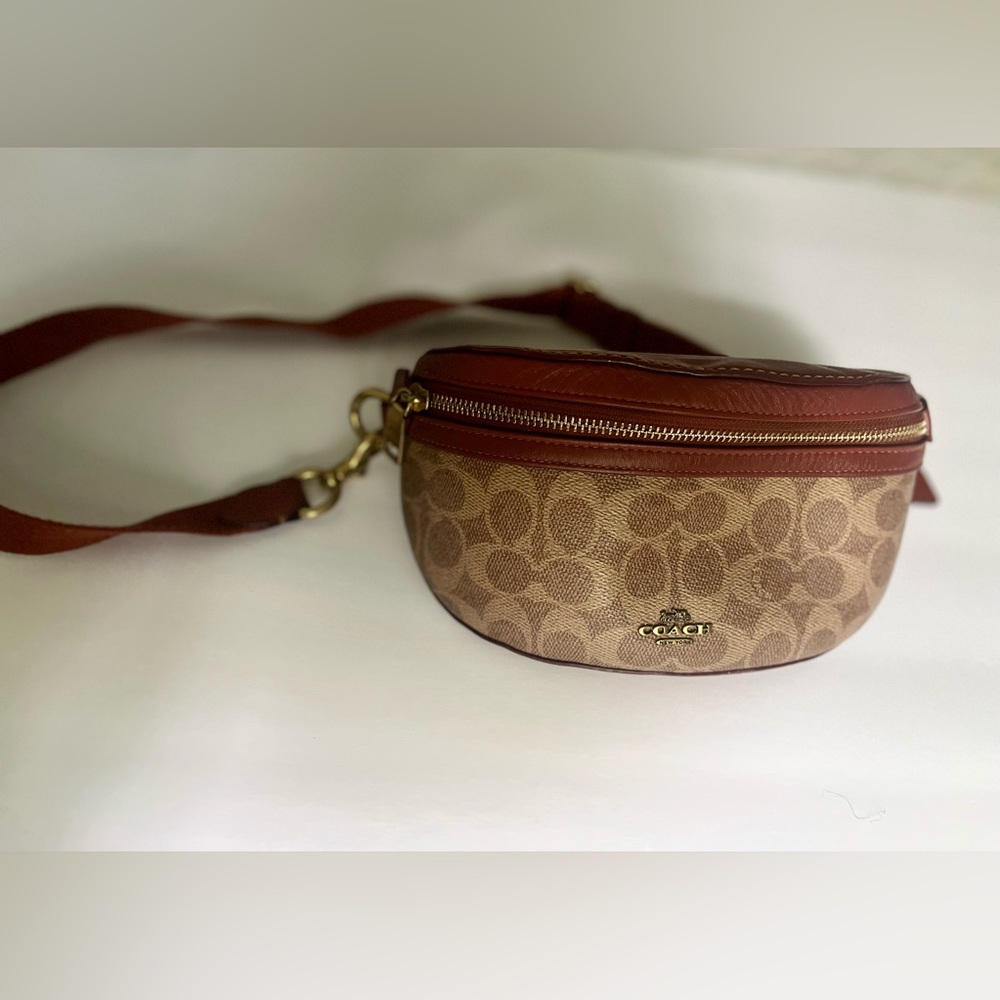 Coach Bethany Belt Bag in Signature Canvas